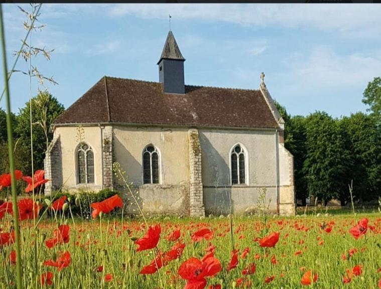 הוילה Villeneuve-sur-Yonne Le Refuge De Valprofonde מראה חיצוני תמונה